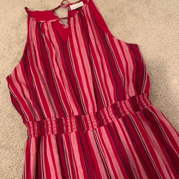 ❤️ Striped Red Halter Dress ❤️ - Picture 9 of 16